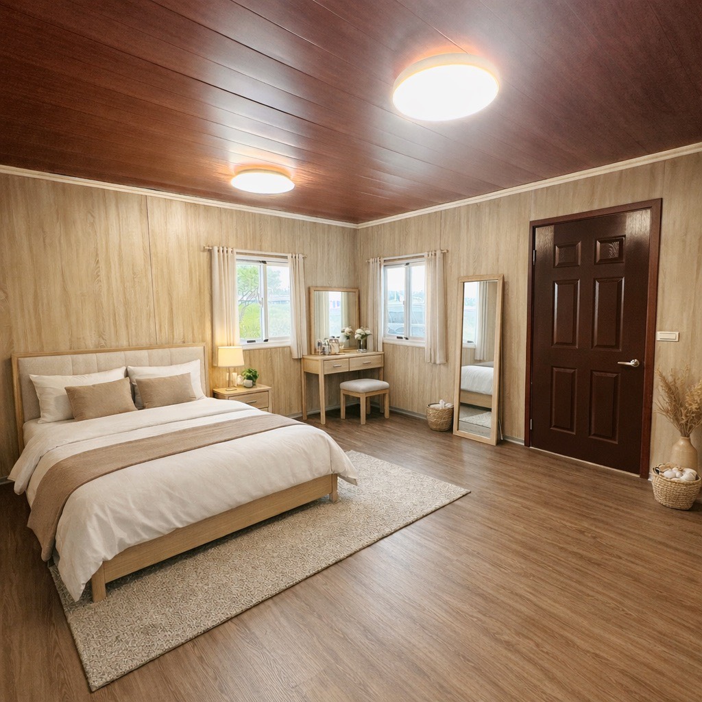 (日式無印風組合屋案例，嵐天組合屋簡約設計自住住宅)